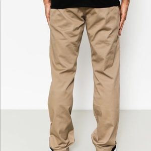 VOLCOM Frickin Modern Stretch Chino Pants Khakis Relaxed Fits